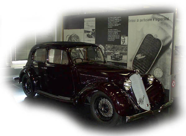 Ein Alfa-Romeo 6C 2300 B Corto von 1938