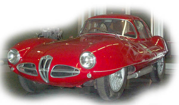 Ein Alfa-Romeo C 52 Disco Volante von 1952