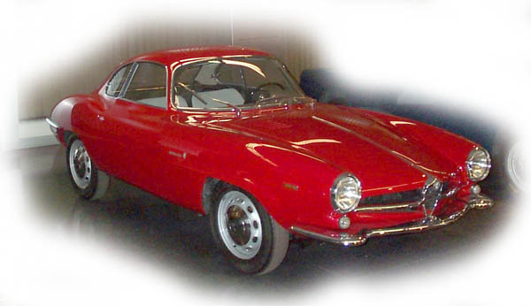 Ein Alfa-Romeo Giulia Sprint Speziale von 1963