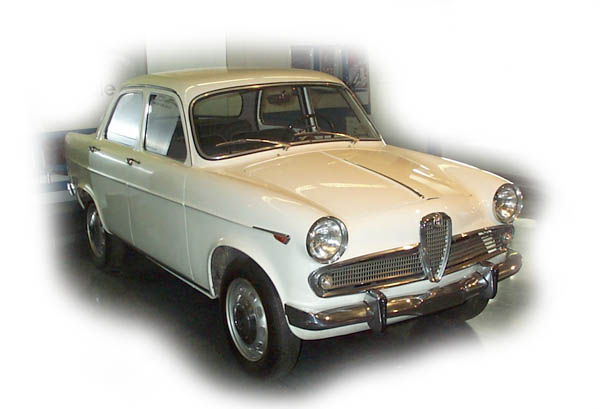 Ein Alfa-Romeo Giulietta T.I. von 1957