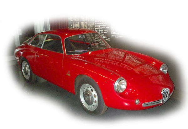 Ein Alfa-Romeo Giulietta SZ von 1960