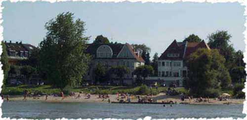 Strandleben an den Rodenkirchener Rheinauen