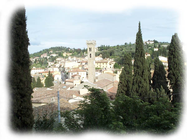 Blick auf Fiesole